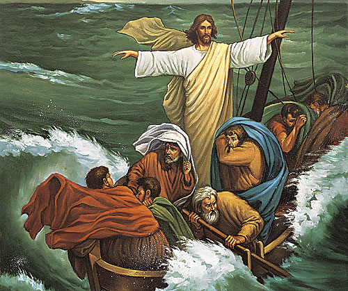 Jesus Calms the Sea, or, What are you Afraid of? - World Wide Wolfmueller